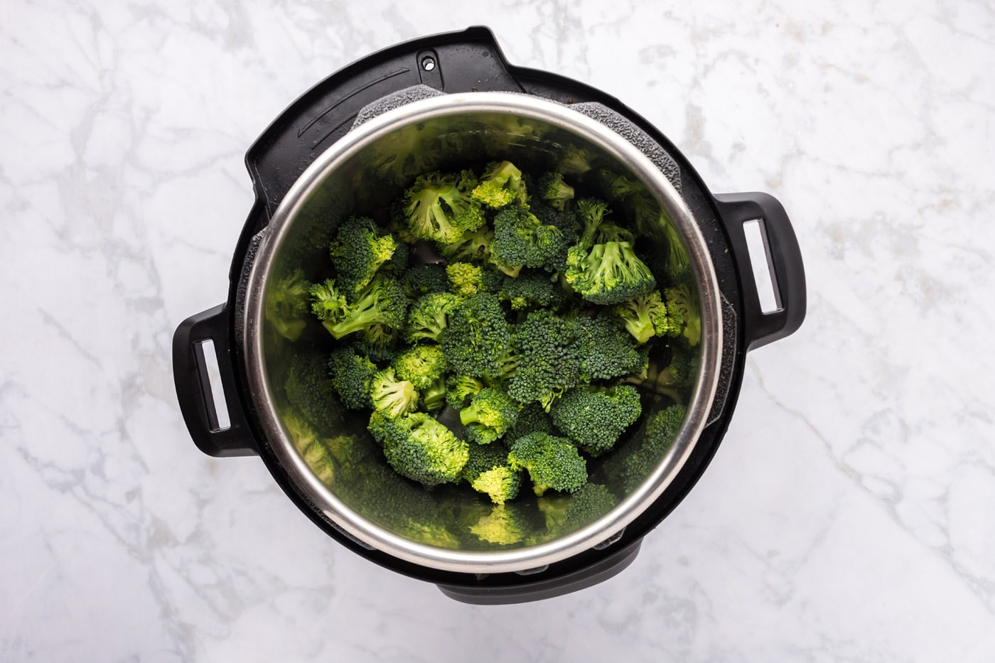 broccoli florets in instant pot