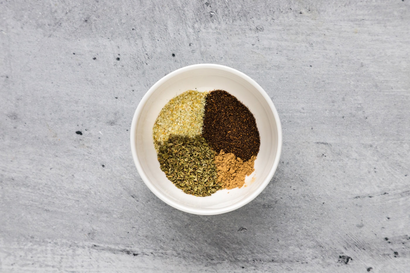 seasonings in a bowl