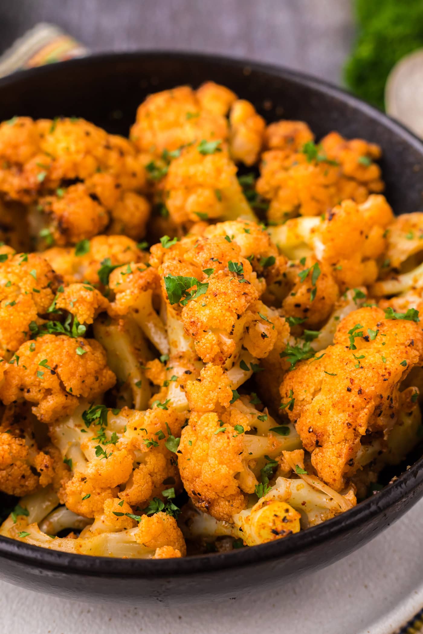 Close up photo of Instant Pot Cauliflower
