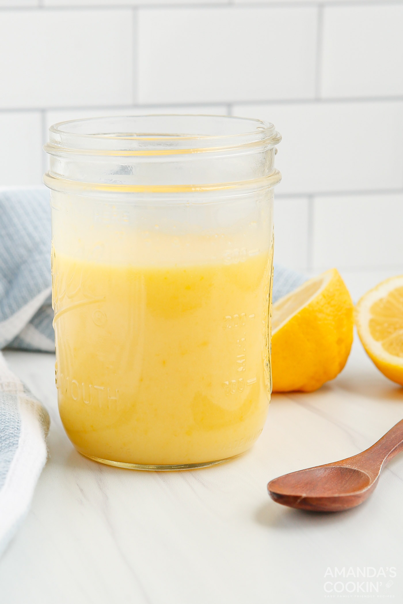 jar of lemon curd