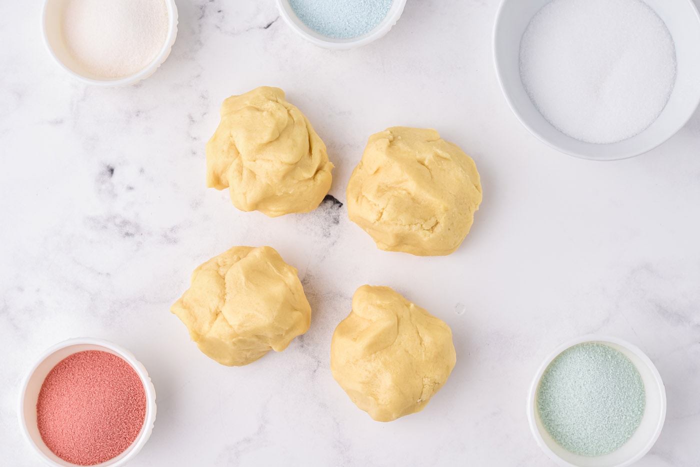 sugar cookie dough balls