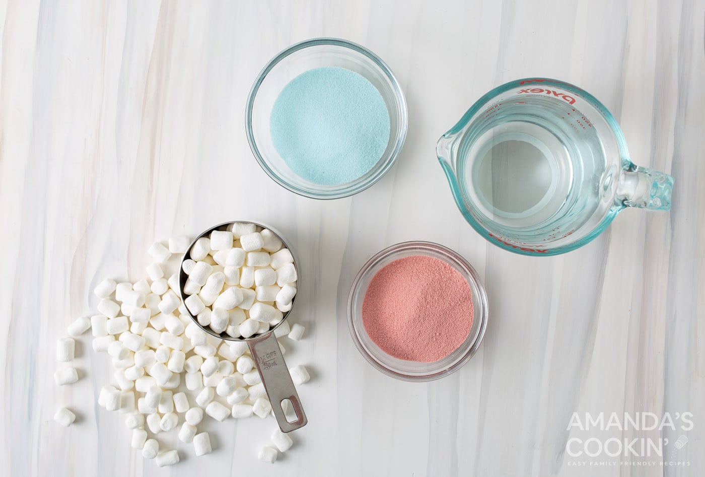 Jello Roll Ups ingredients