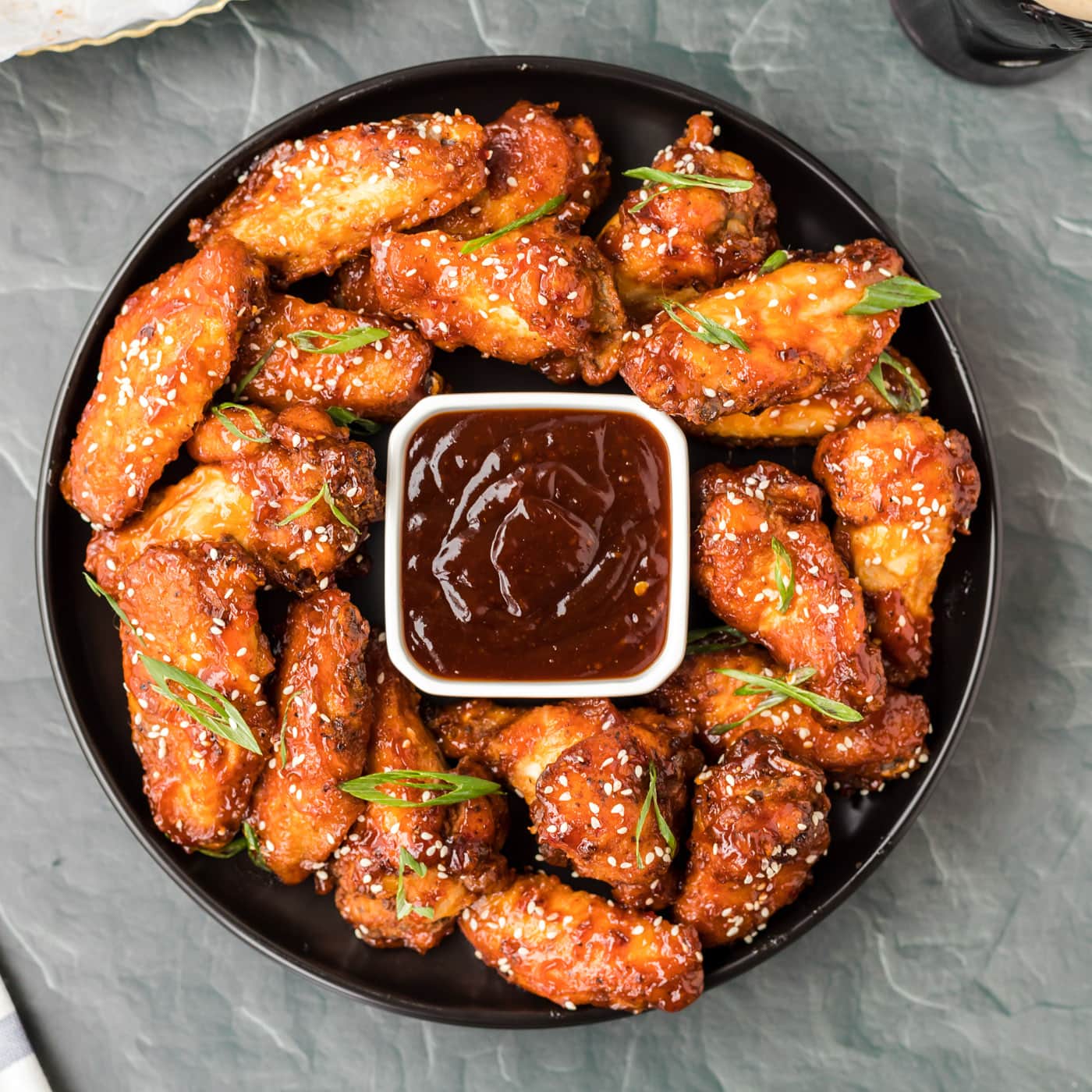 plate of Korean Fried Chicken