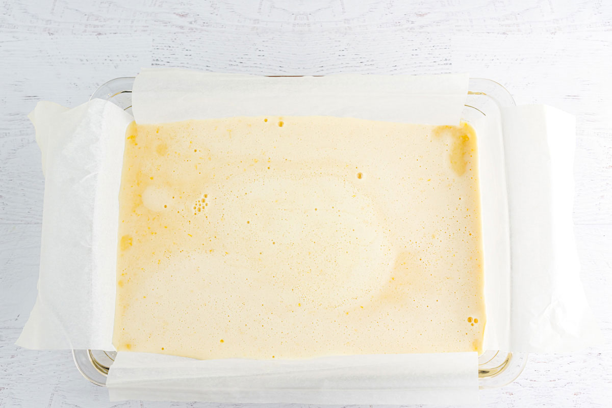 lemon mixture in a pan