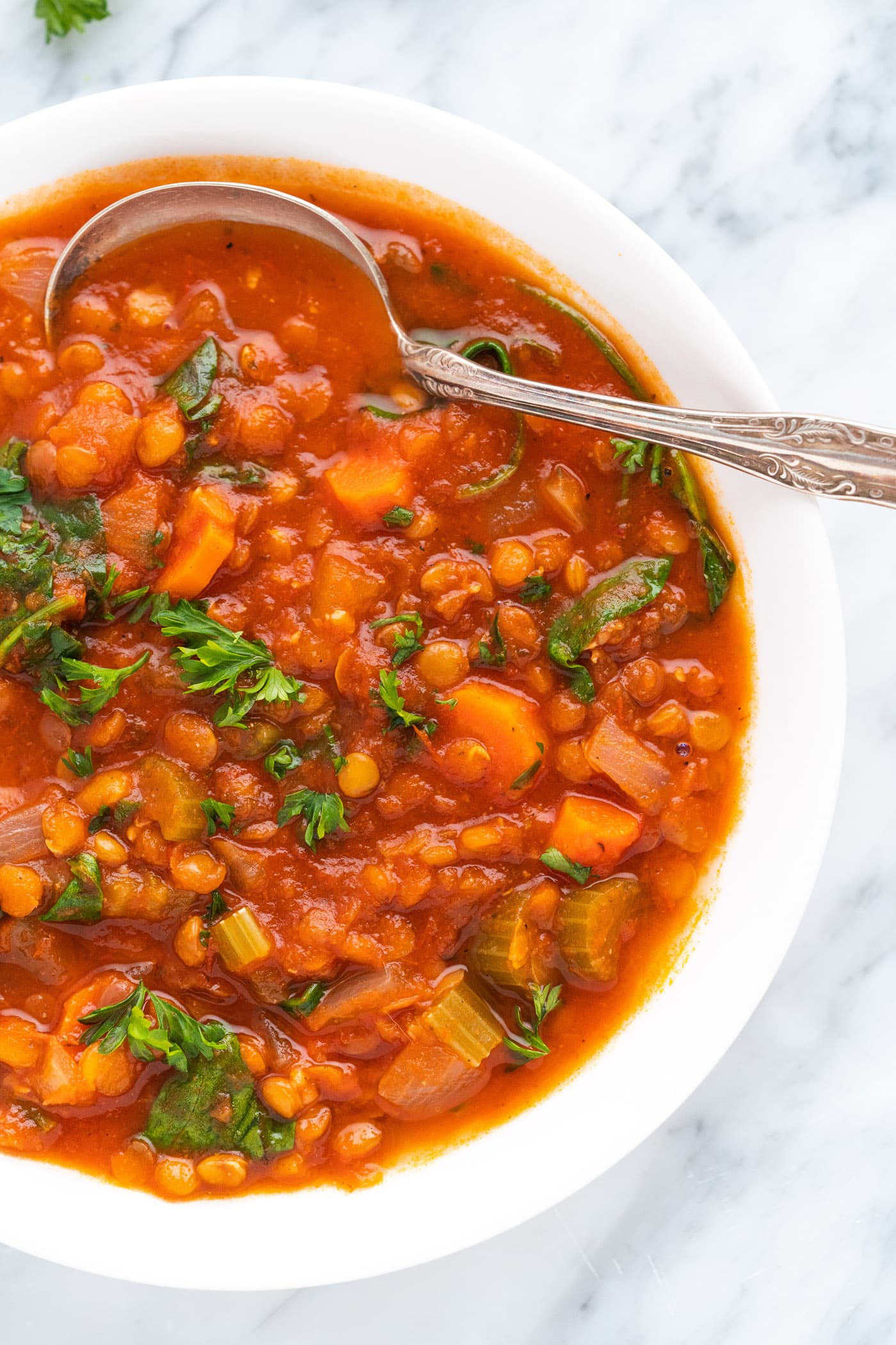 bowl of Lentil Soup