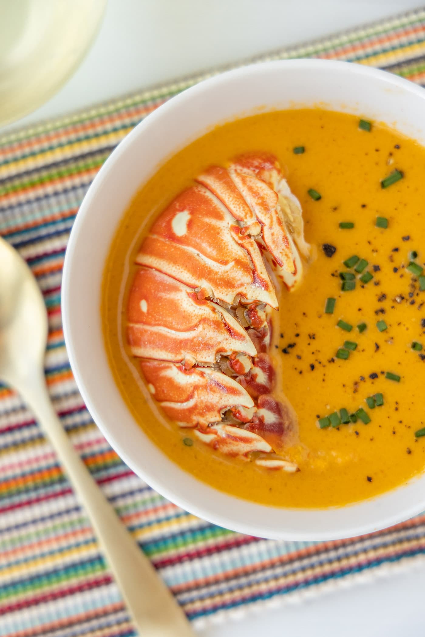 bowl of Lobster Bisque