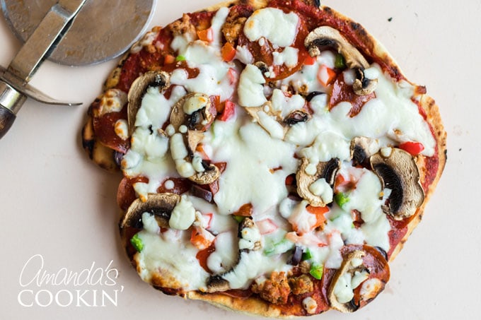 pizza with all the toppings