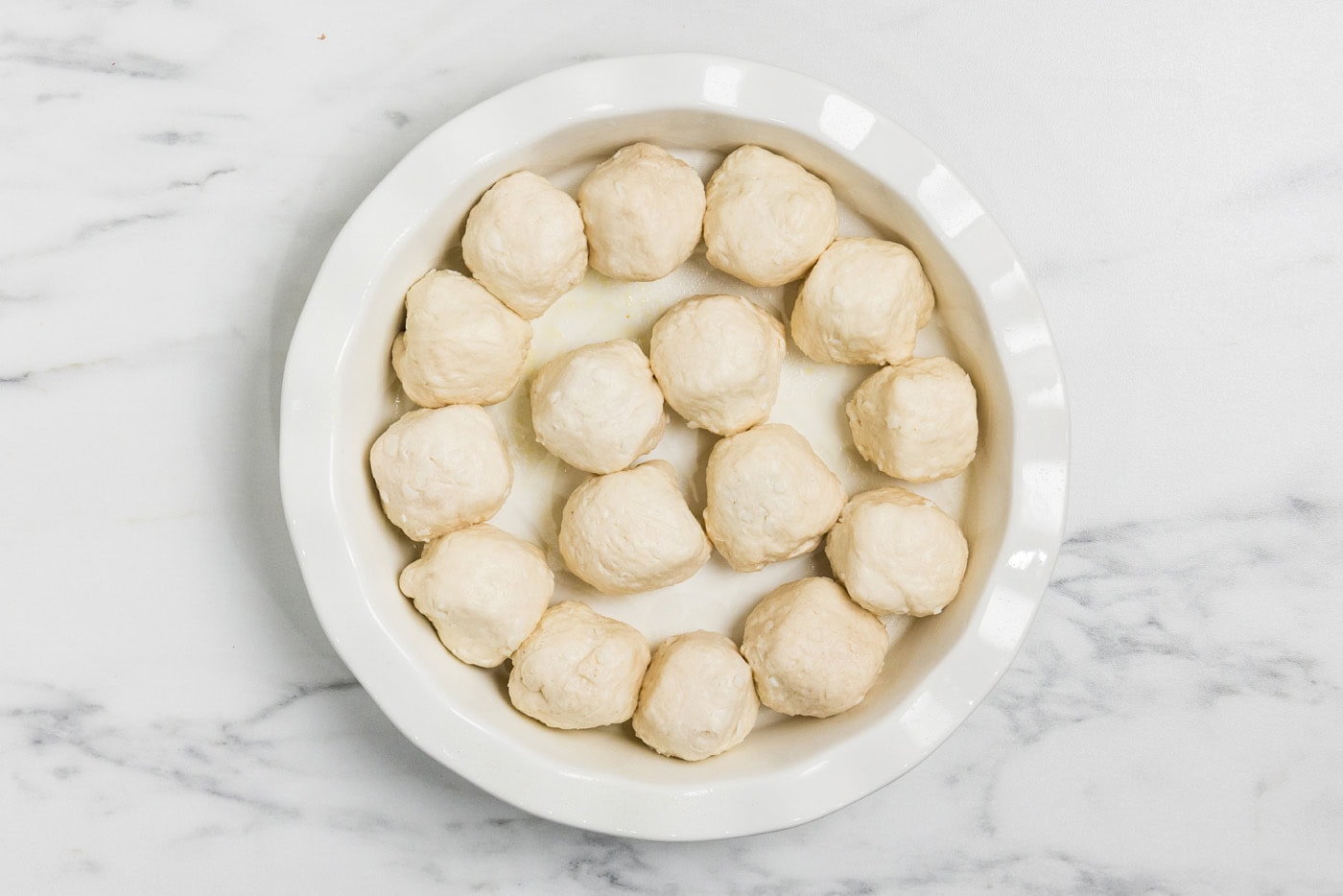 rolled biscuits in pan