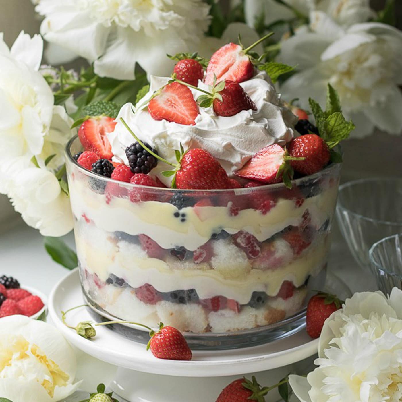 Mixed Berry Trifle