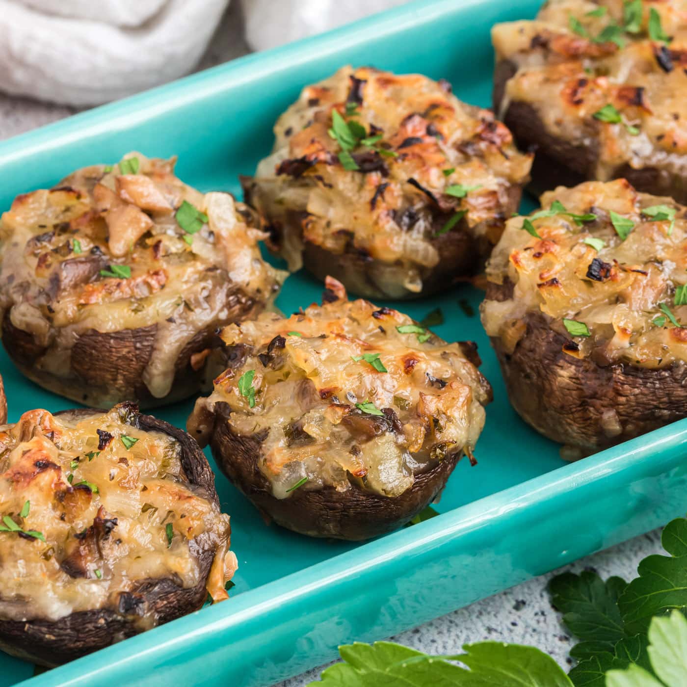 stuffed mushrooms
