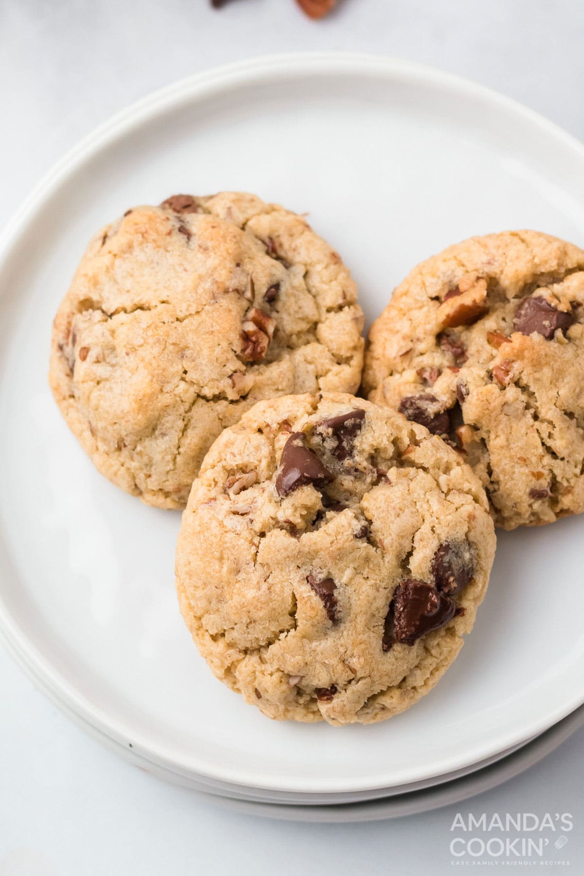 plate of cookies