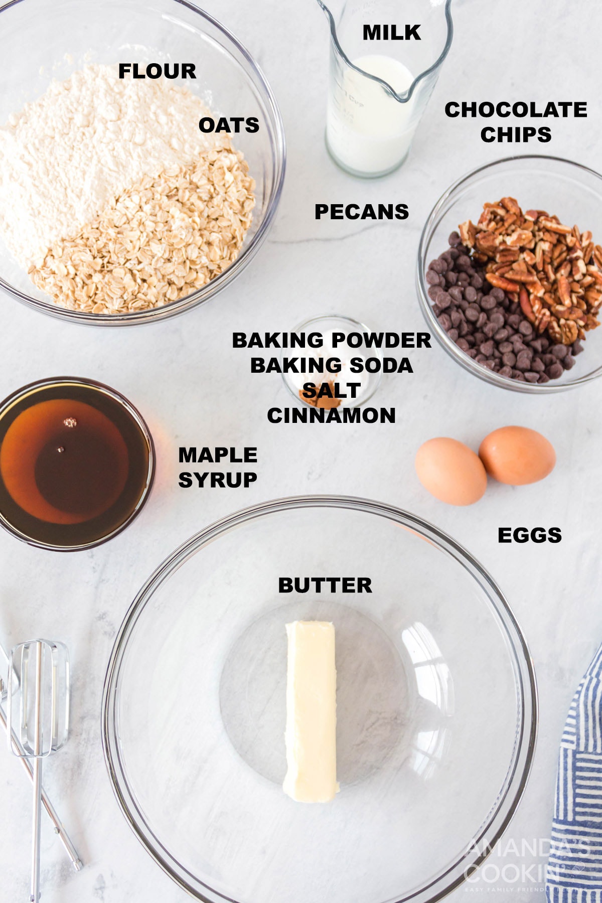 labeled ingredients
