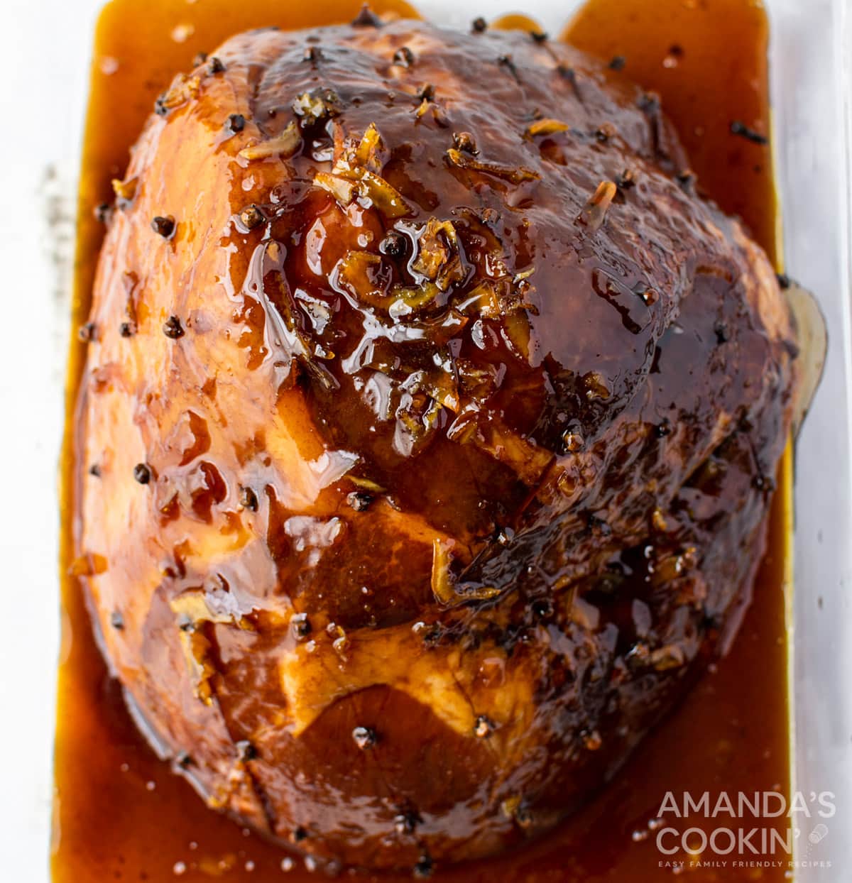 ham in pan