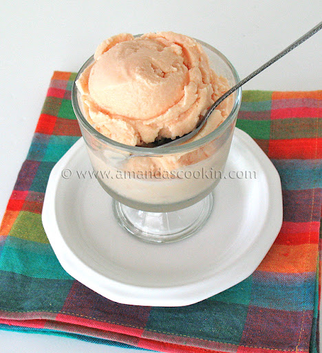 orange ice cream