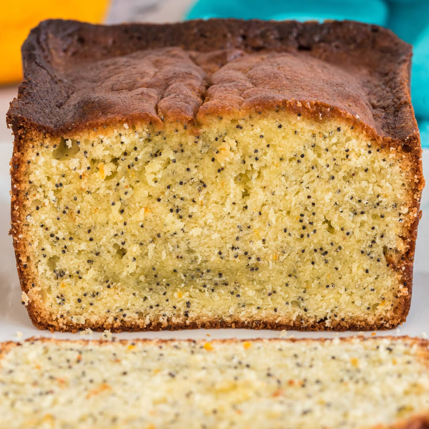 Orange Poppy Seed Pound Cake