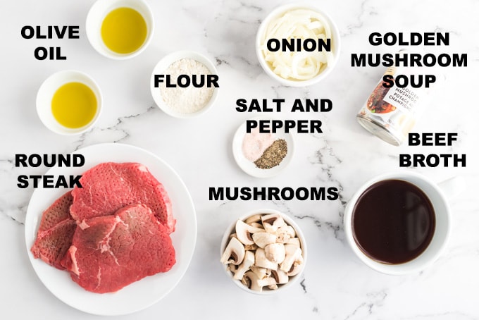 ingredients for oven swiss steak