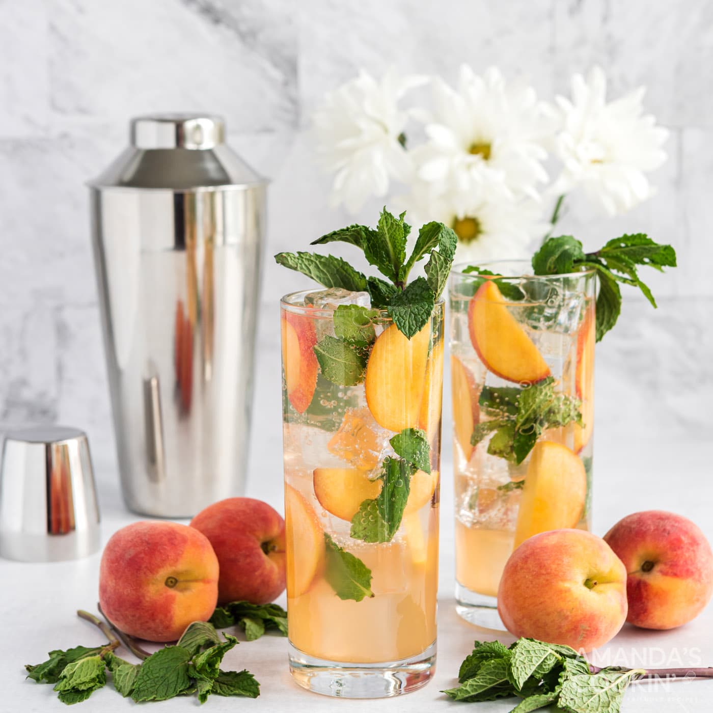 Peach Mojito