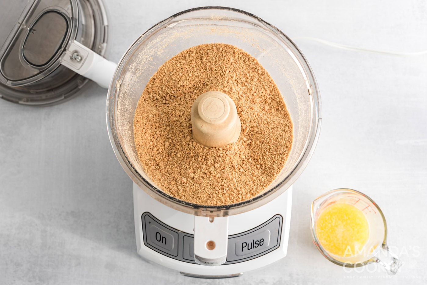 crumbs in food processor