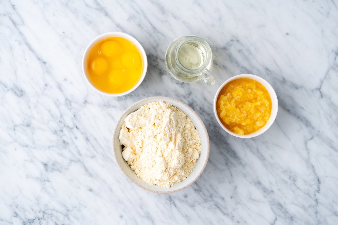 ingredients to make Pineapple Sunshine Cake