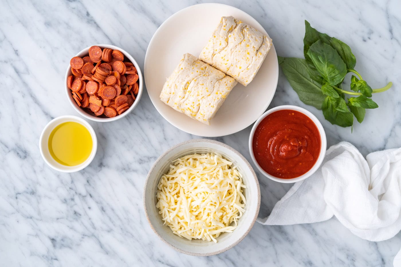 pizza bite ingredients
