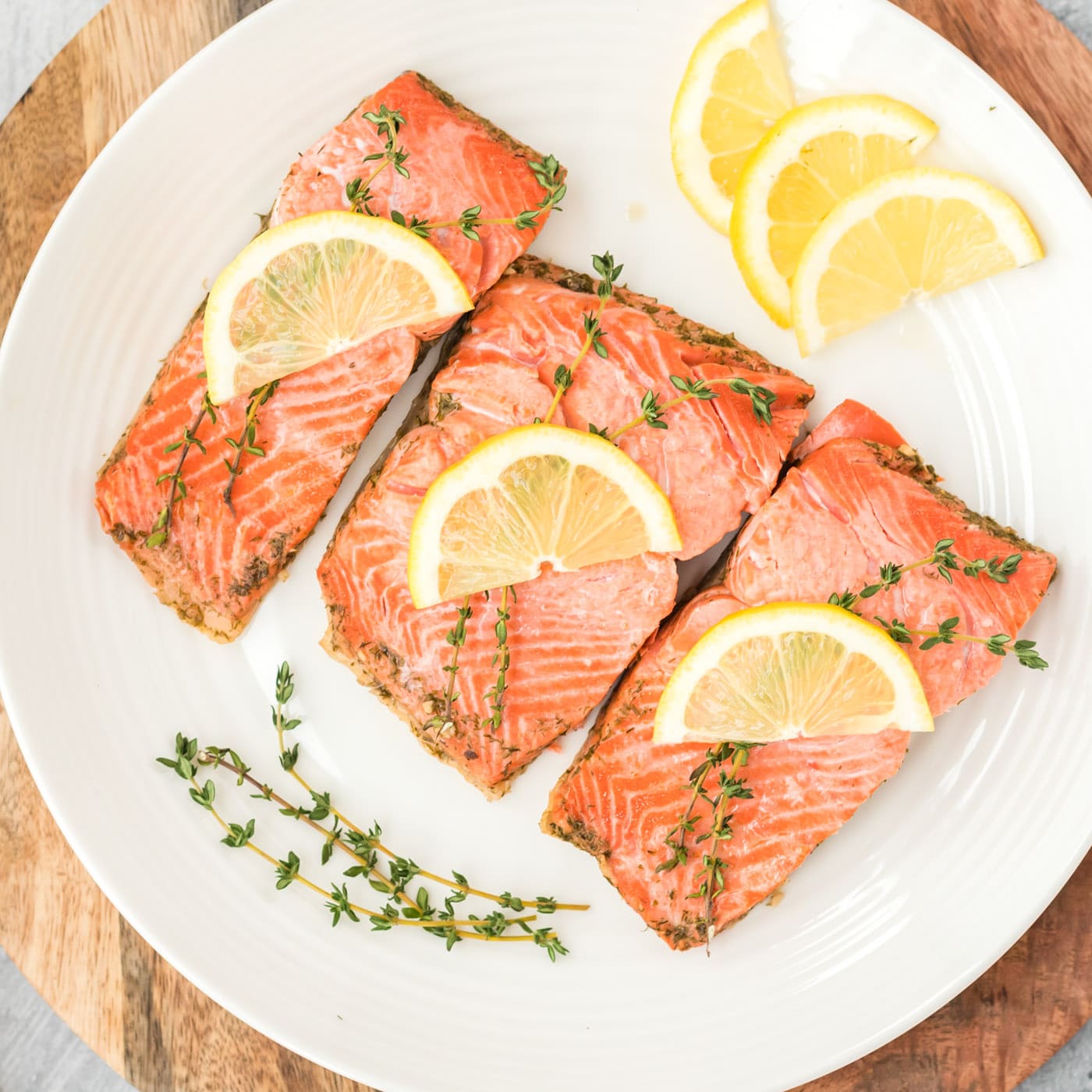 Poached Salmon