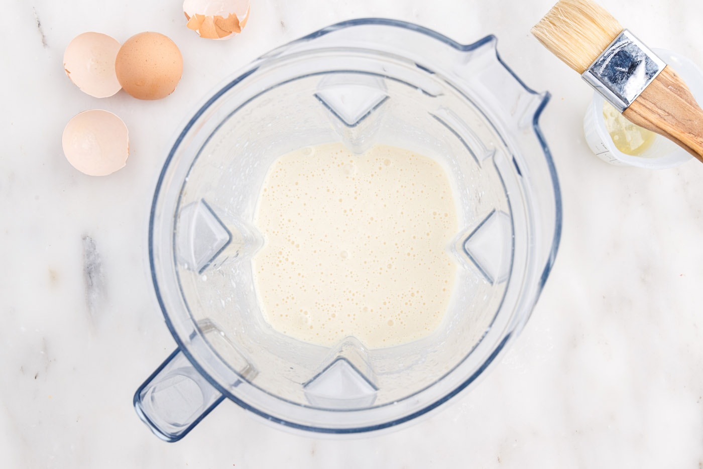 popover batter in a blender