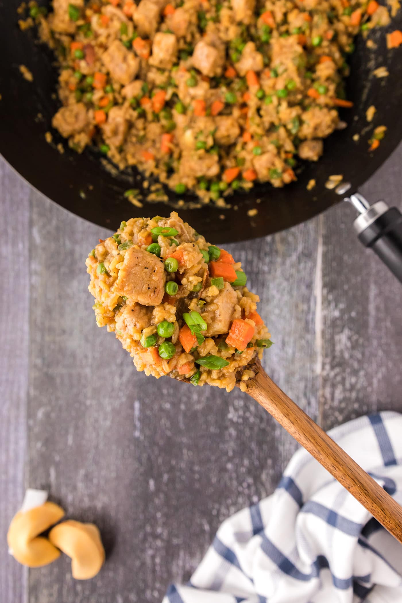 Spoonful of Pork Fried Rice