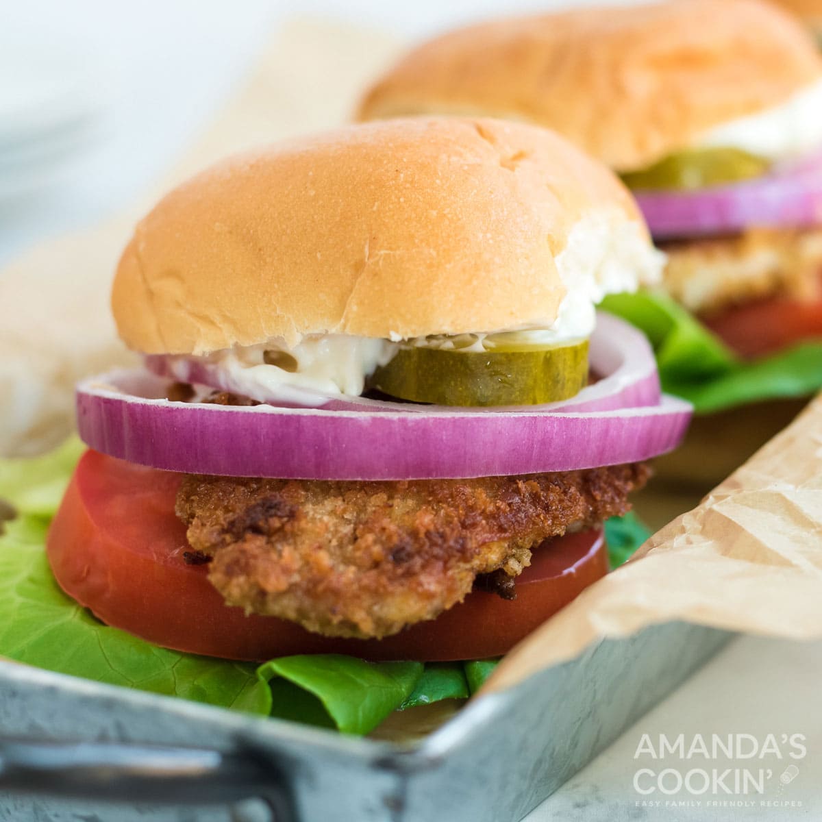 pork tenderloin sandwich
