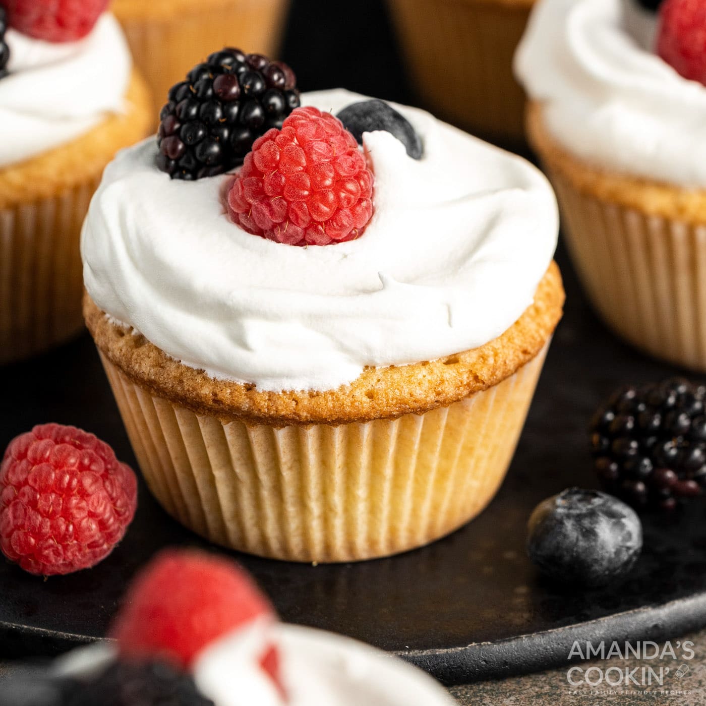 Pound Cake Cupcakes