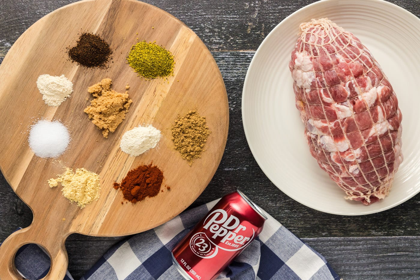 Ingredients for Pulled Pork