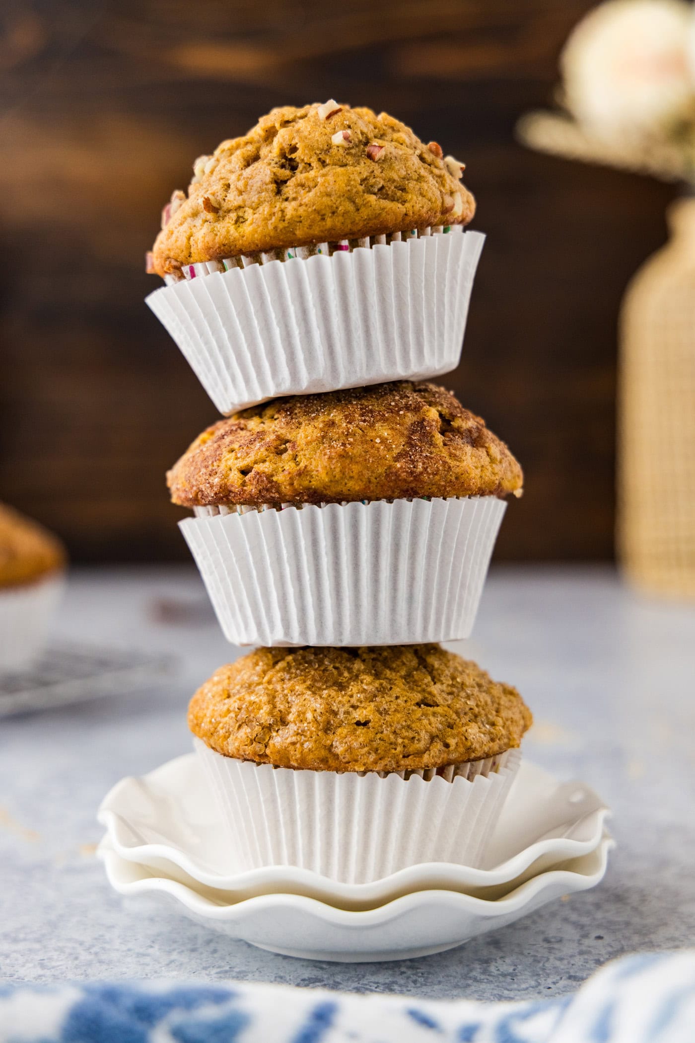 Pumpkin Banana Muffins