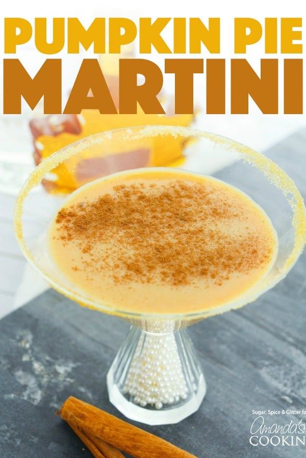 Pumpkin Pie Martini