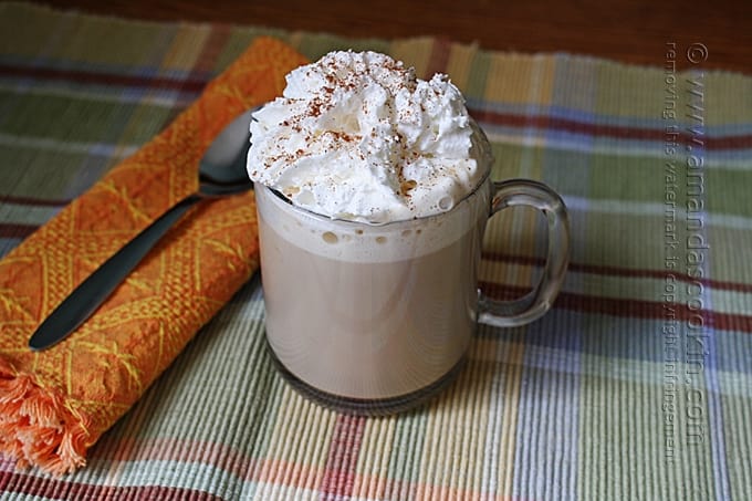 Slow Cooker Pumpkin Spice Latte