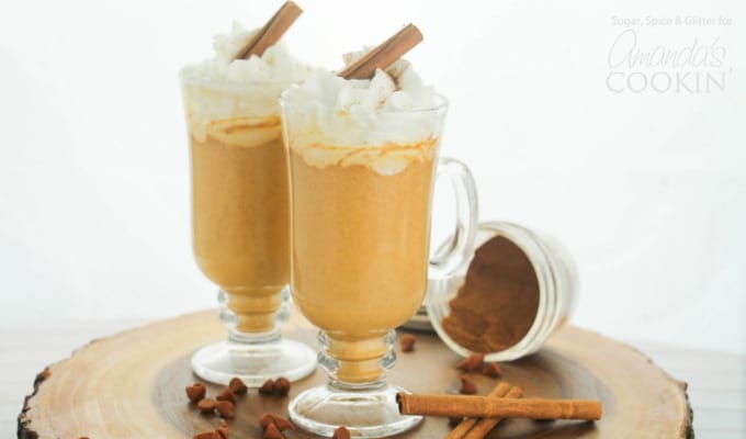 Pumpkin Spice Hot Chocolate Horiztonal