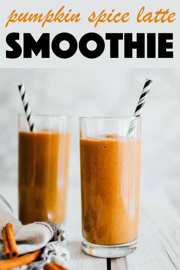 Pumpkin Spice Latte Smoothie