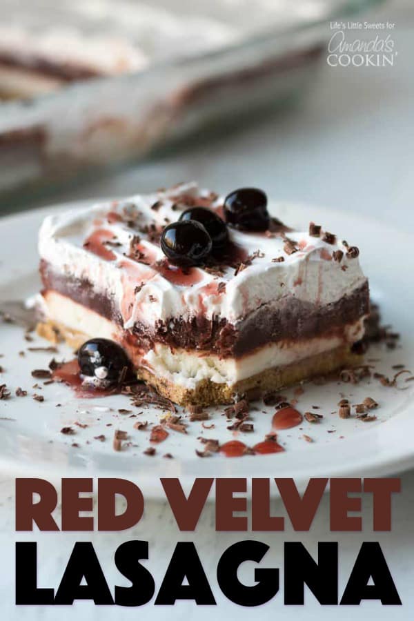 Red Velvet Lasagna Dessert