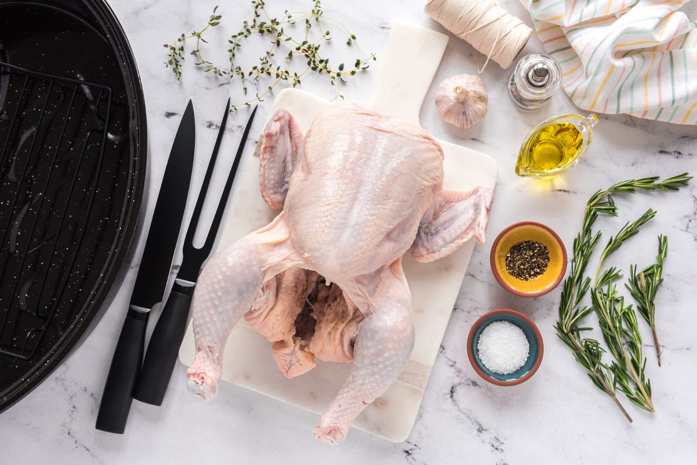 Ingredients for Roasted Chicken