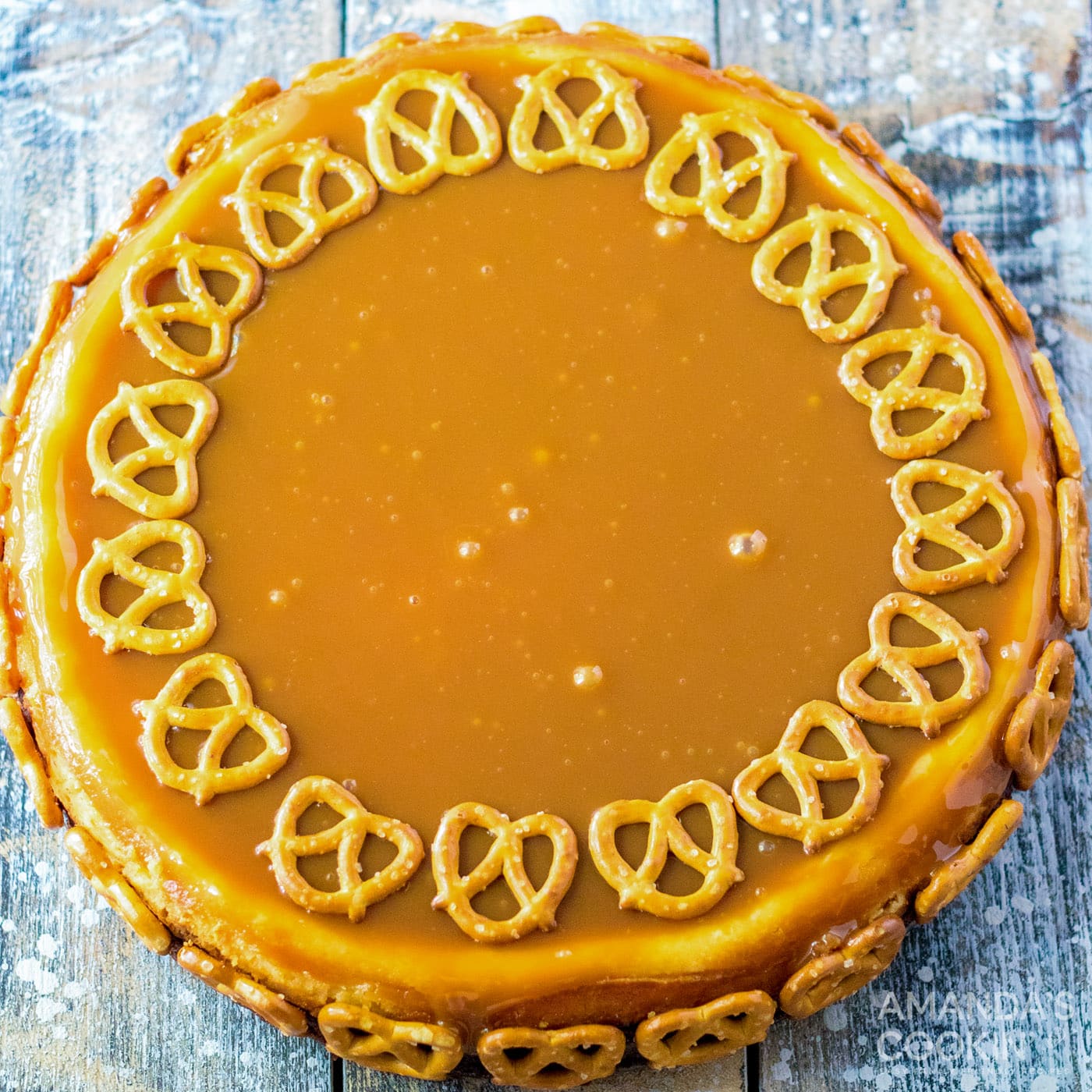 Salted Caramel Cheesecake