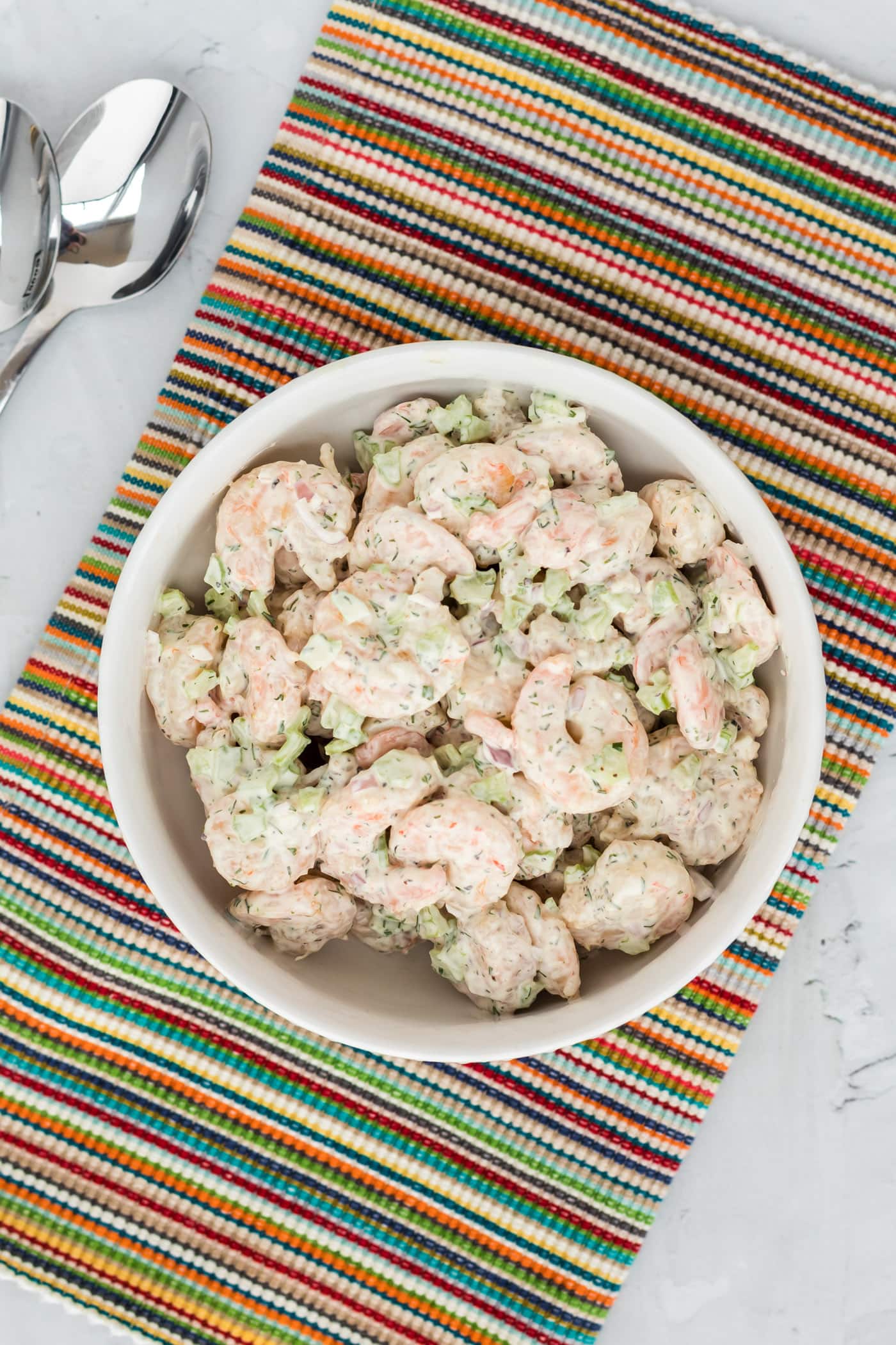 Shrimp Salad in a bowl
