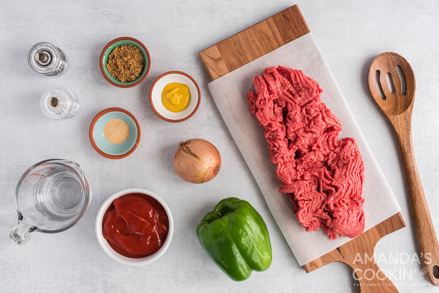 sloppy joes ingredients