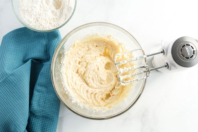 cookie dough in bowl