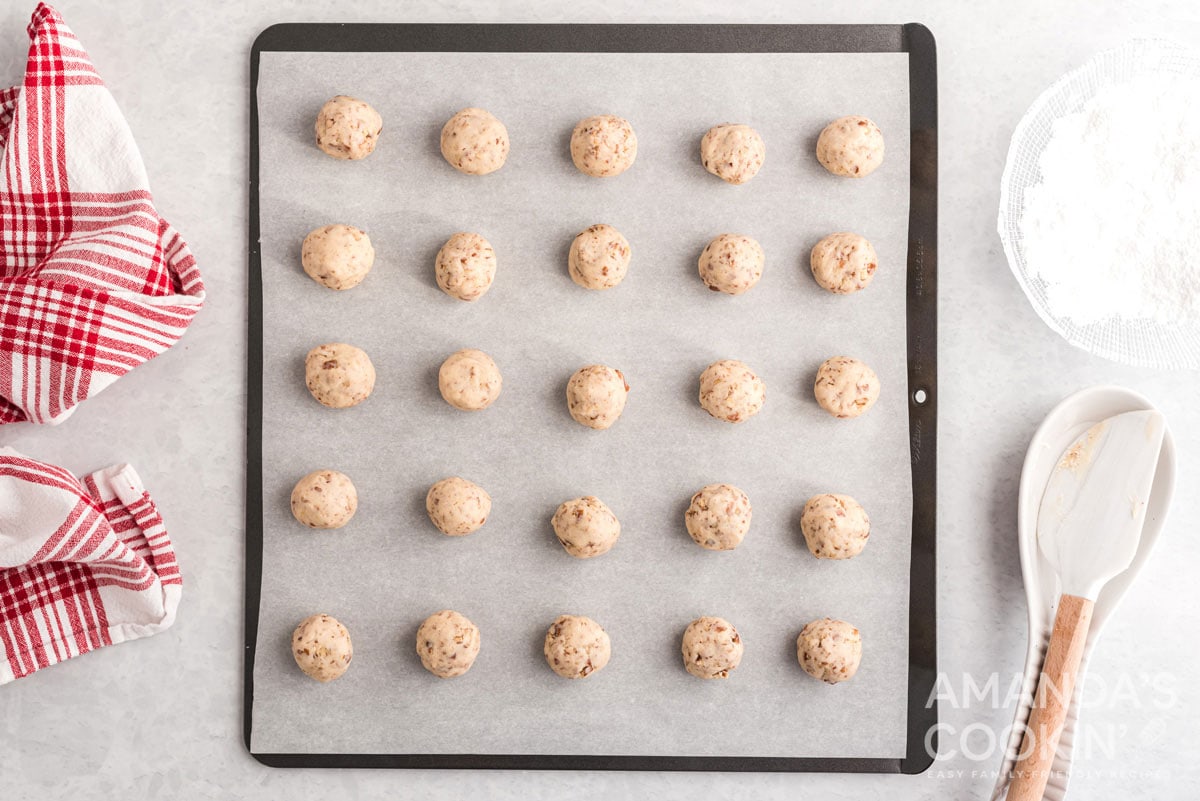 uncooked cookies