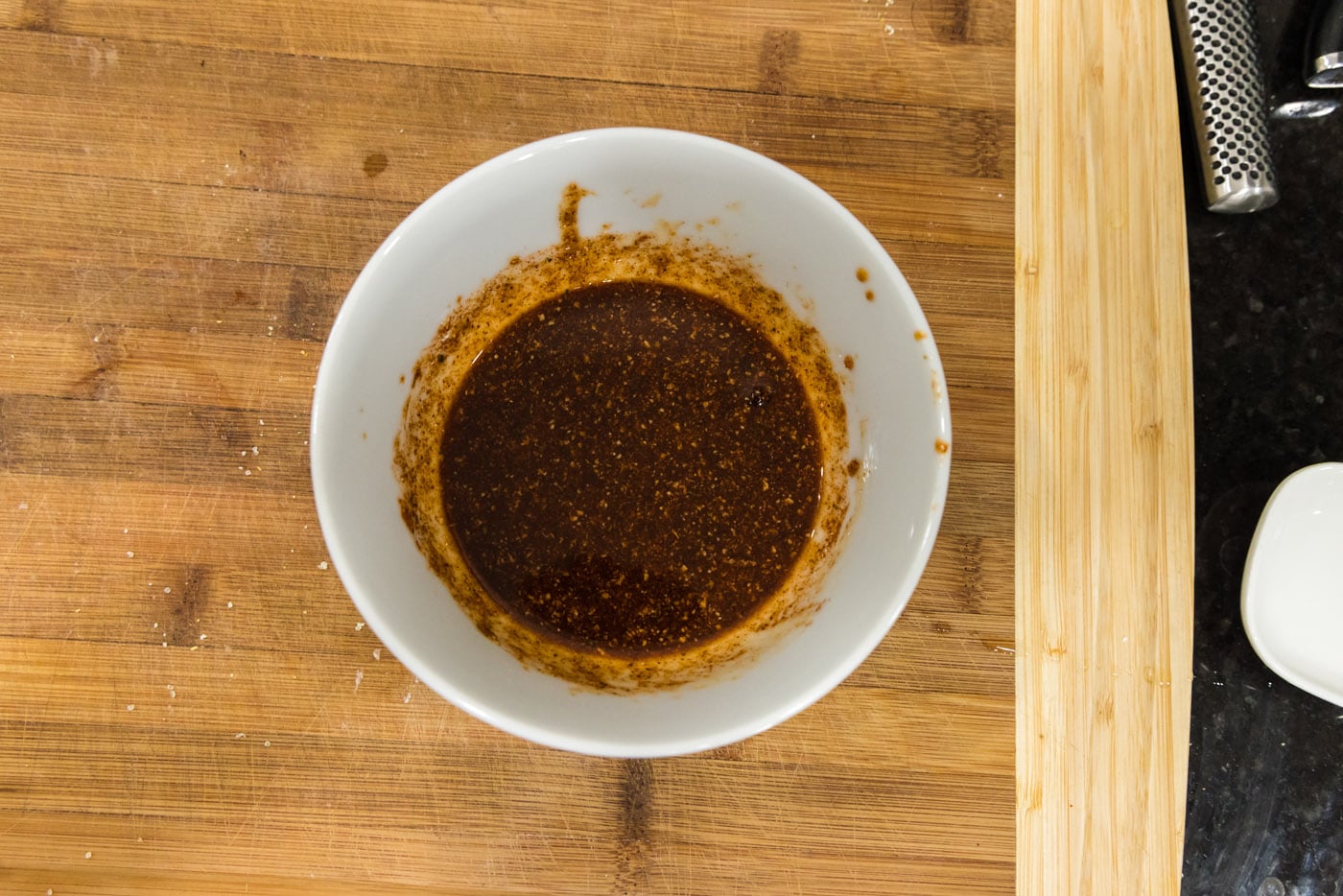 spicy shrimp spice mixture in a bowl