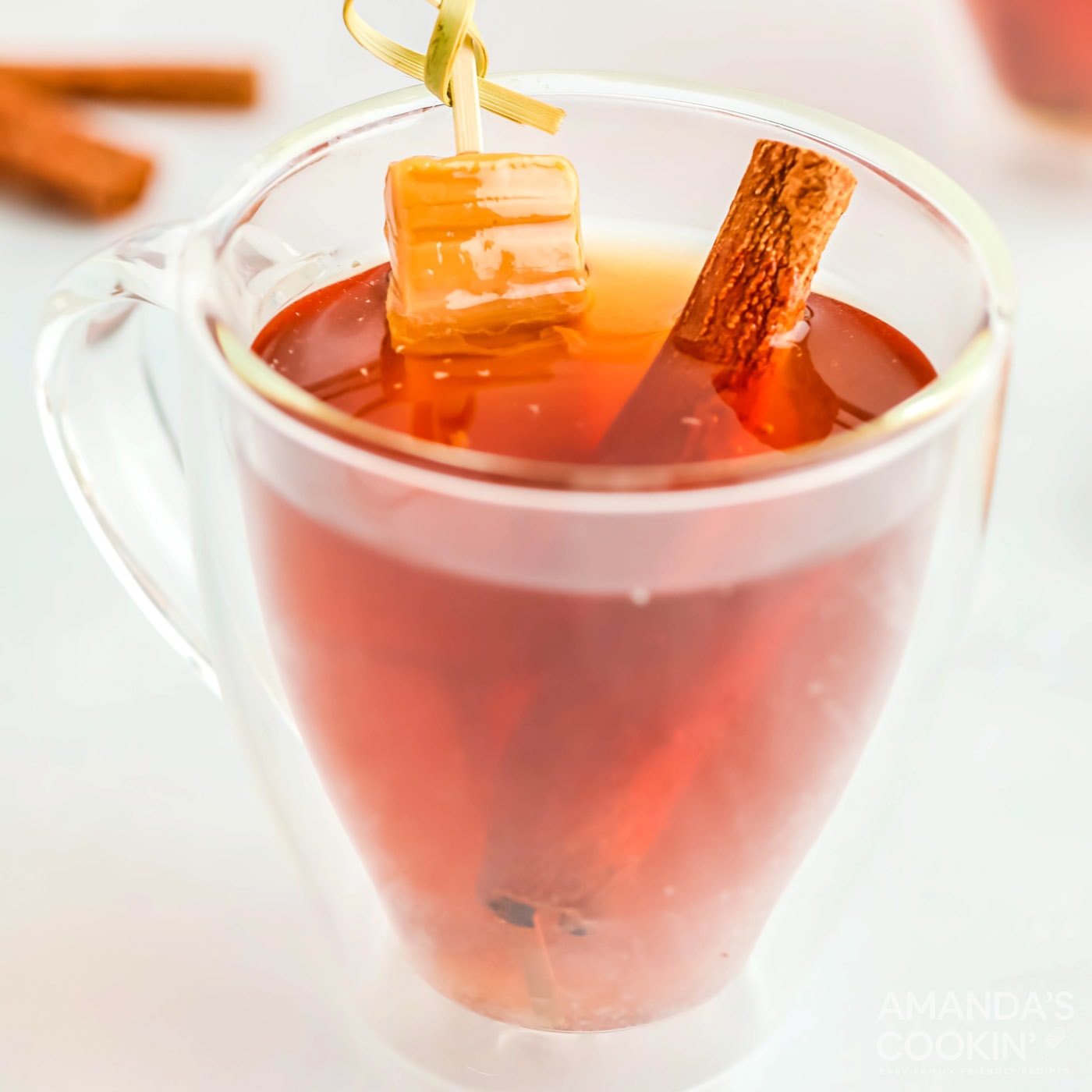 Spiked Caramel Apple Cider