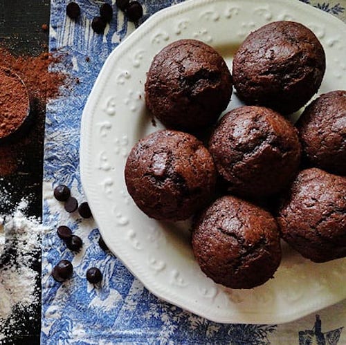 Starbuck’s Hot Cocoa Chocolate Chip Muffins