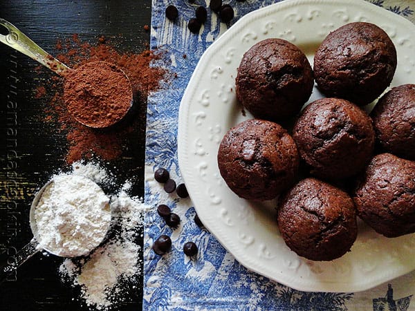 Starbuck's Hot Cocoa Chocolate Chip Muffins