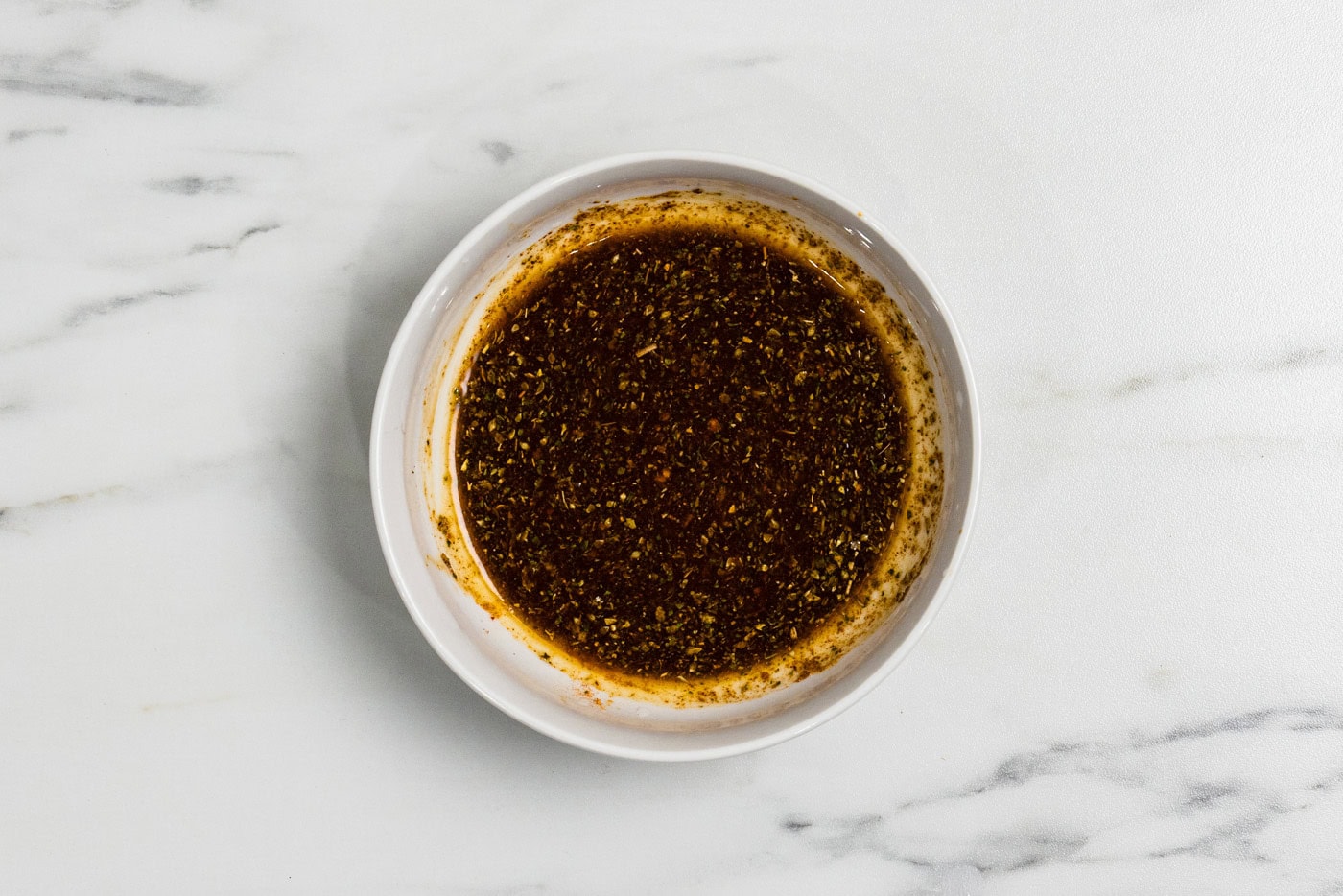 marinade in bowl
