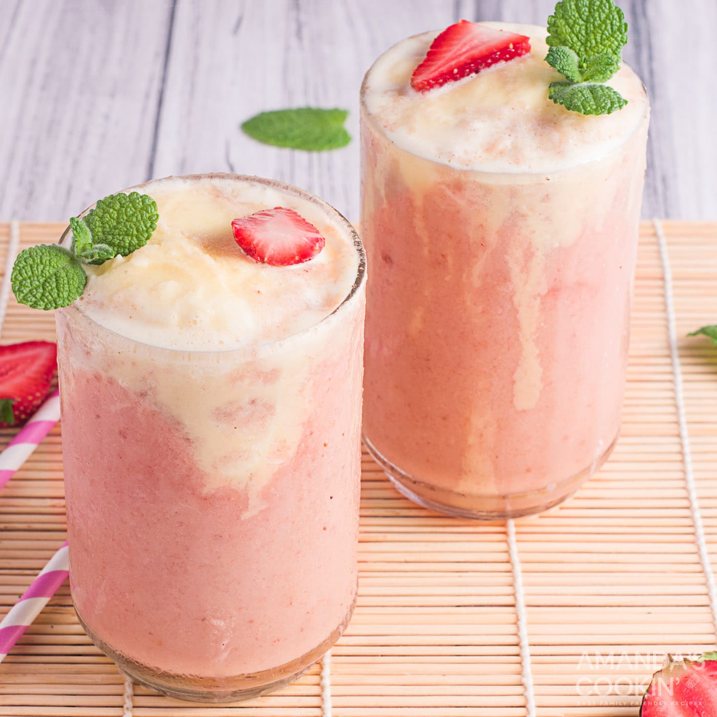 strawberry floats