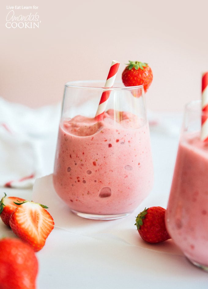 strawberry smoothie