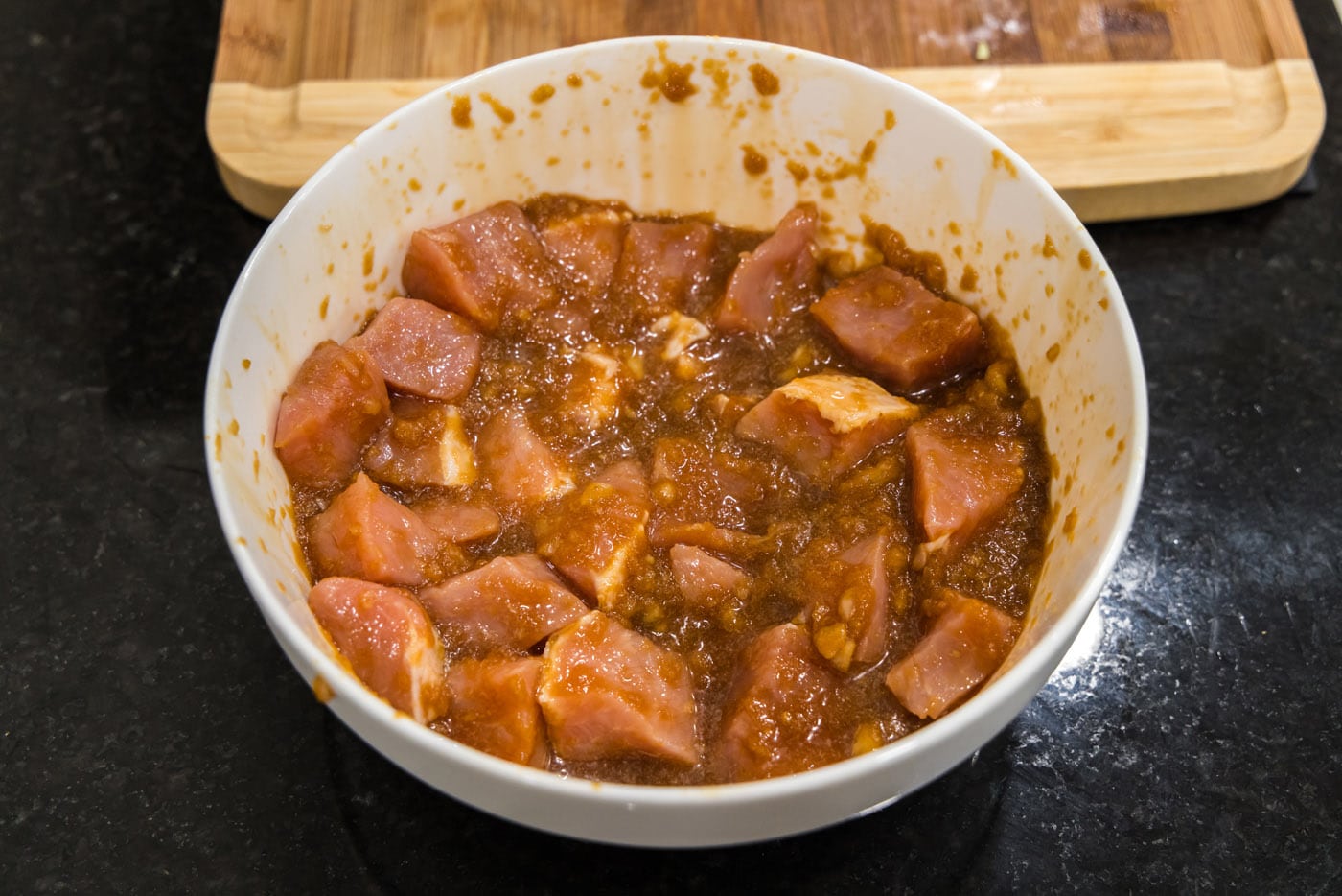 marinating pork for stir fry